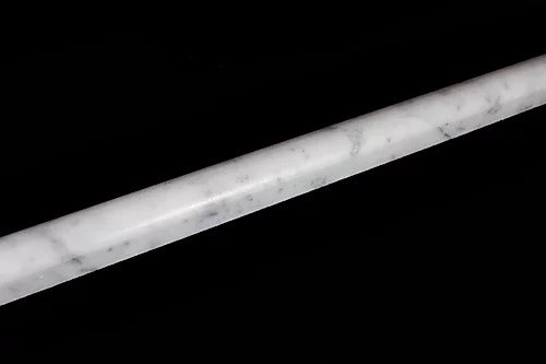 Elegant Mosaic White Carrara Pencil WCPP 1" x 12"