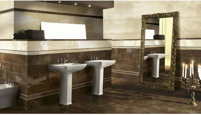 Brennero I Tuoi Marmi 8x20 Wall Tile Pulpis Brown