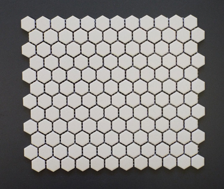 UNGL WHITE -1" HEXAGON