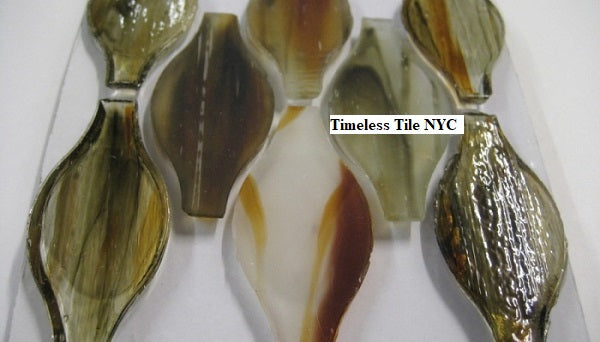 Hirsh Glass Mosaic Tile Silhouette Item # XCM228