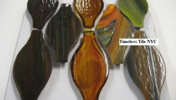 Hirsh Glass Mosaic Tile Silhouette Item # XCM230