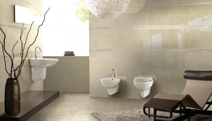 Brennero I Tuoi Marmi 8x20 Wall Tile Crema Marfil