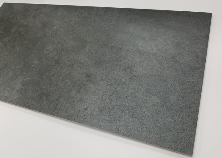 Lowell Charcoal 12" x 24" Porcelain Concrete Look Tile