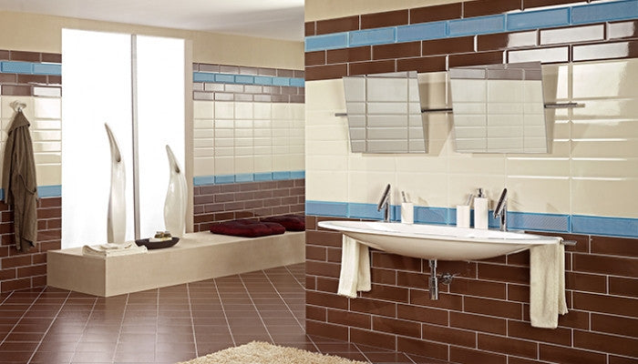 Dado Odissea 4" x 13" Beveled Ceramic Wall Tile