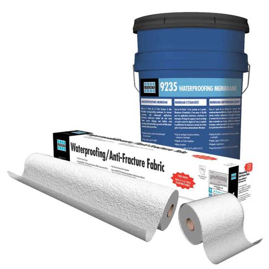 Laticrete 9235 Waterproofing Membrane 6 Gallon w/ Combo Fabric