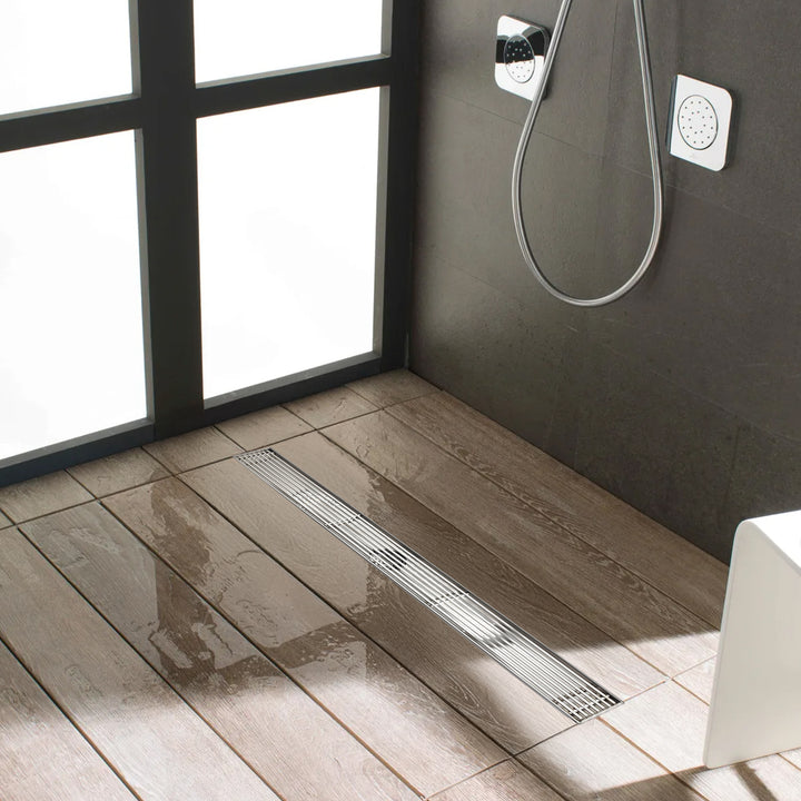 Aquadom Square Grid Shower Drain