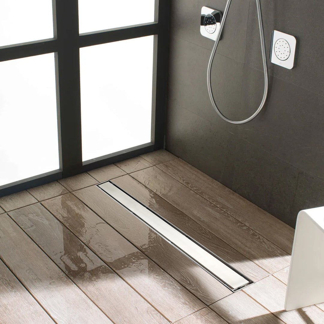 Aquadom Square Tile In Shower Drain