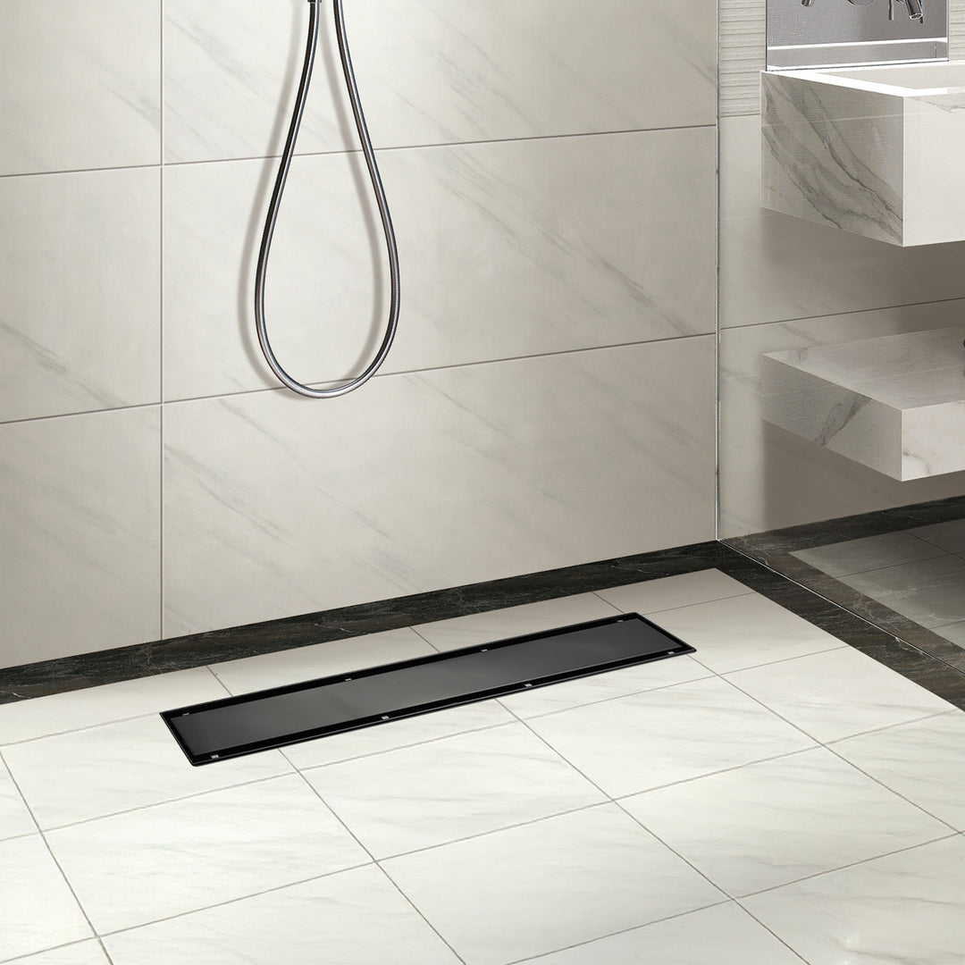 Aquadom Square Tile In Shower Drain