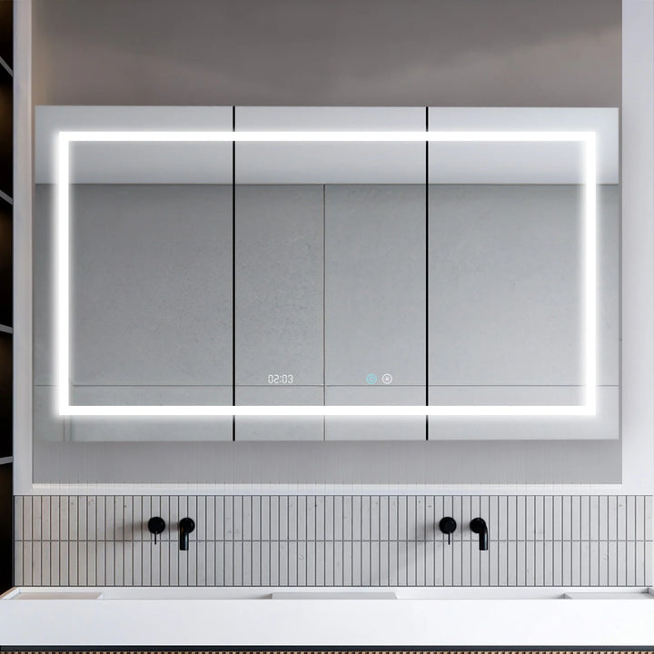 Aquadom Three Door LED Medicine Cabinet Signature Royale Series