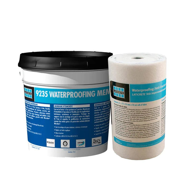 Laticrete 9235 Waterproofing Membrane 2 Gallon w/ 6" Fabric