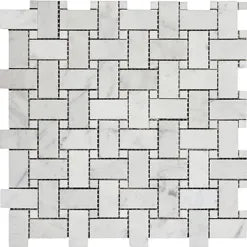 Bianco Carrara ®   Series  Mosaics (Group 1 of 2)(S&Y)