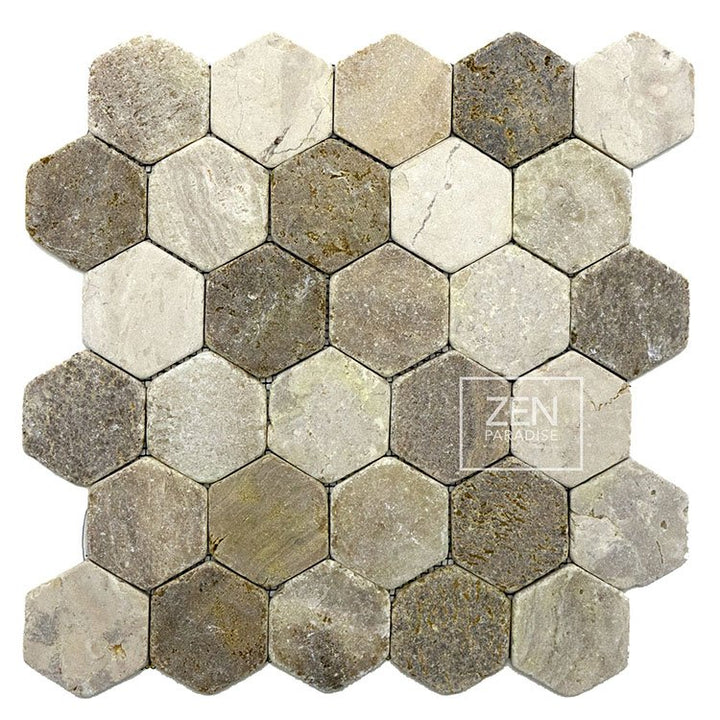 Zen Paradise Hexagon Mosaics   (GST)