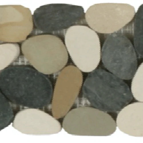 StandardTile      Botany Bay Pebbles - Sliced Borders    Series