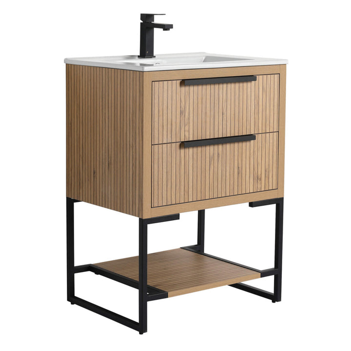 Fine Fixtures Kingsford Grooved Free Standing Drawer Series