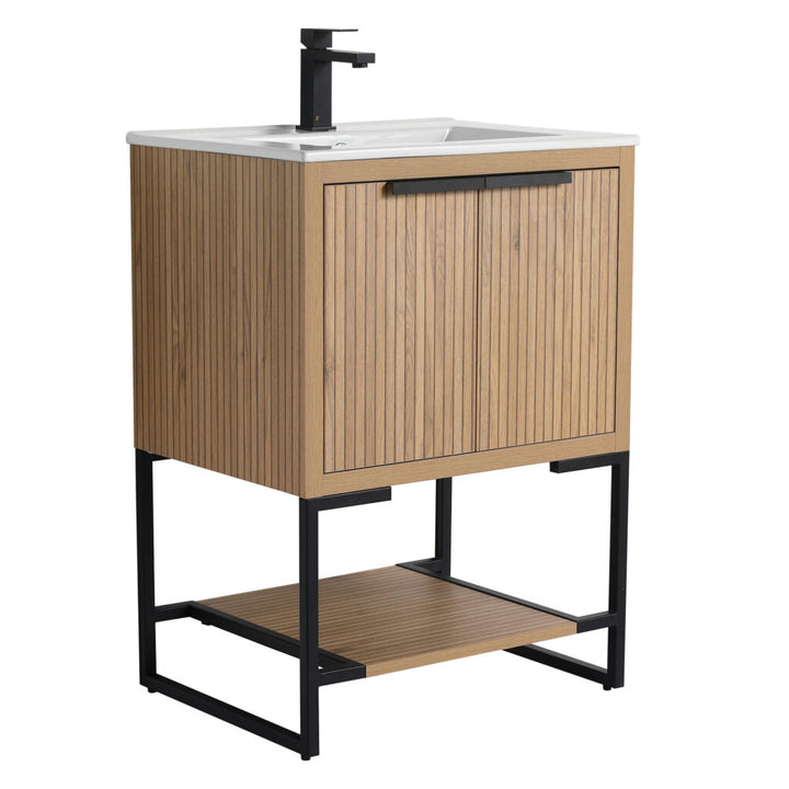Fine Fixtures Kingsford Grooved Free Standing Door Series