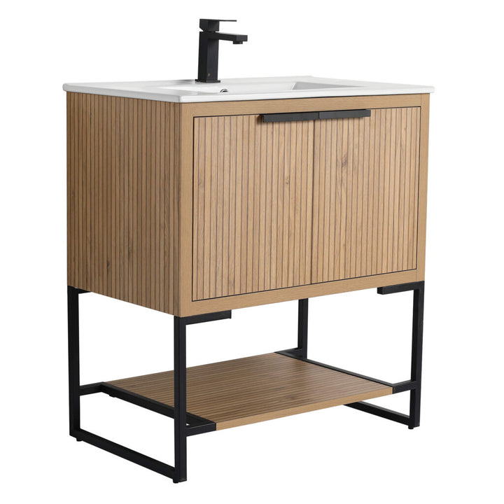 Fine Fixtures Kingsford Grooved Free Standing Door Series