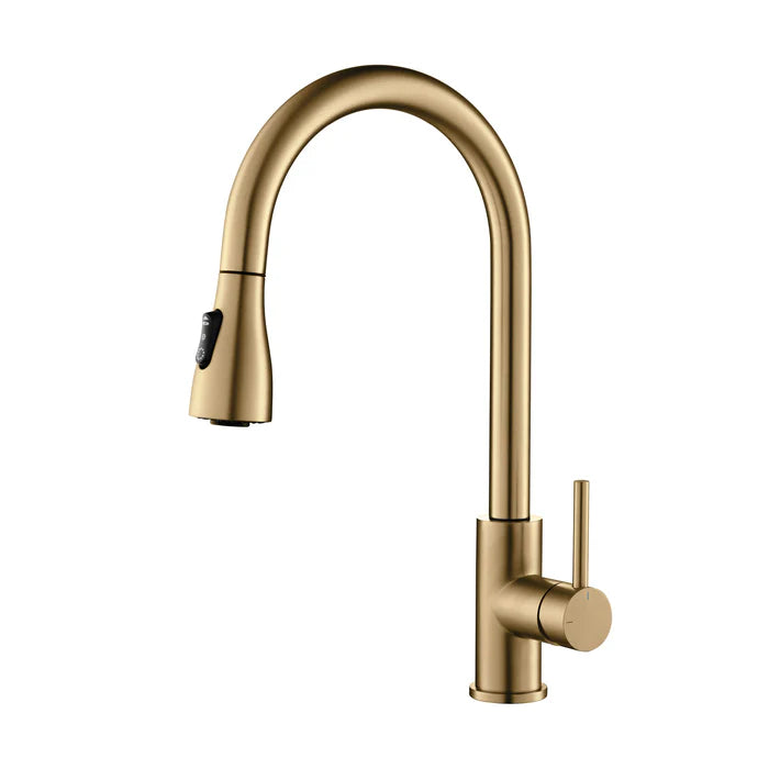 Value Collection - Single Handle Pull Down Kitchen Faucet - F102 (CF)