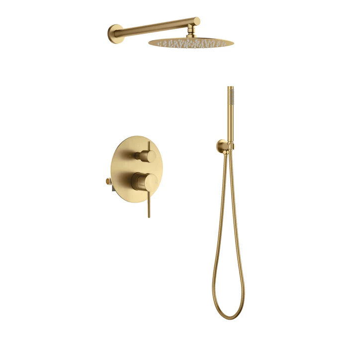 Halo Pressure Balanced 2-Function Wall Mount Shower System with Rough-in Valve - CSF-4003 (CF)
