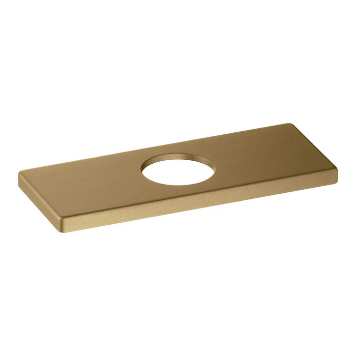 6 Inch Quadra Bathroom Faucet Hole Cover - FC-102 (CF)