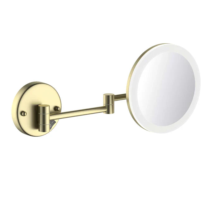 Halo LED Wall Mount One Side 5x Magnifying Makeup Mirror CMM-102 (CF)