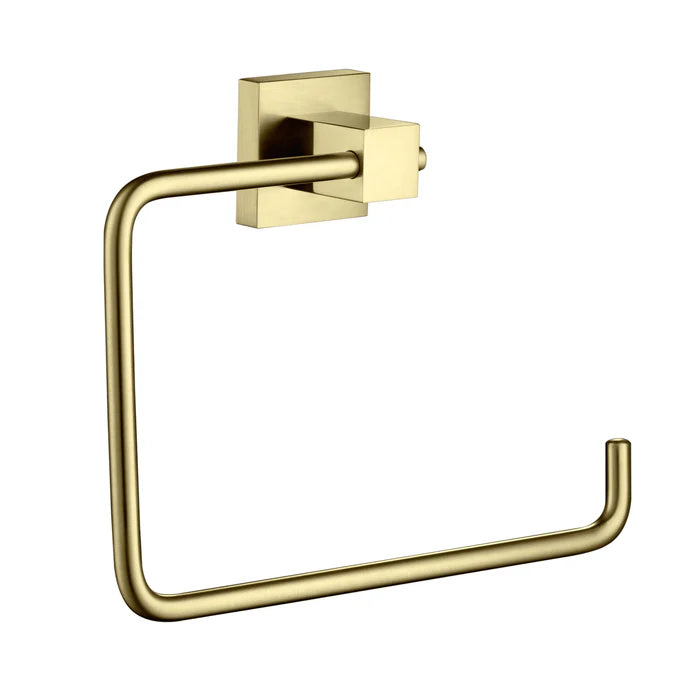 Quadra Bathroom Towel Ring - CBA-1506 (CF)