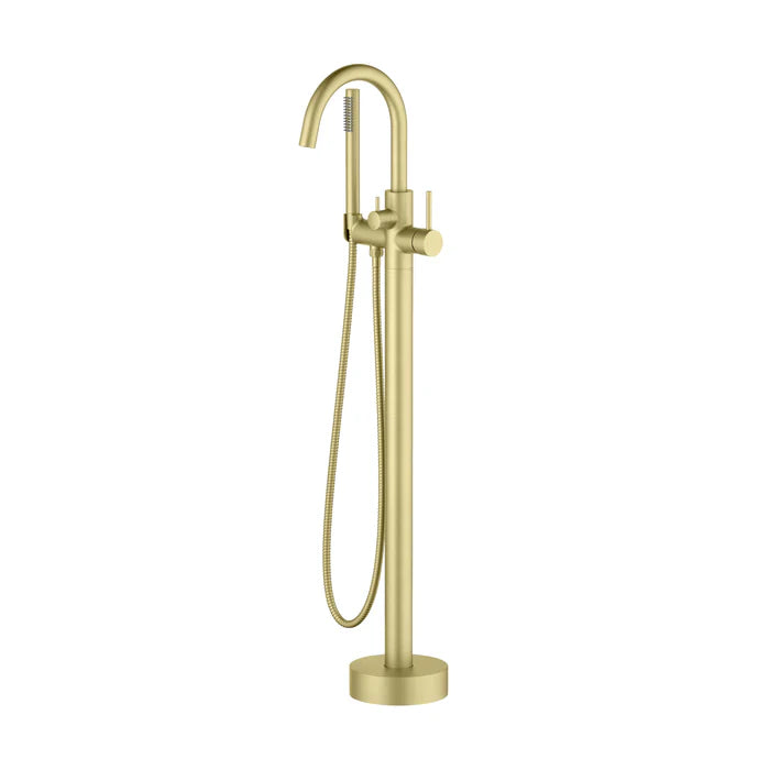 Halo Floor Mount Tub Filler With Hand Shower - CTF-3001 (CF)