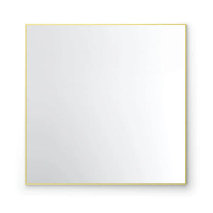 36" x 36" Shatterproof Wall Mount Metal Frame Mirror - FM1-3636 (CF)