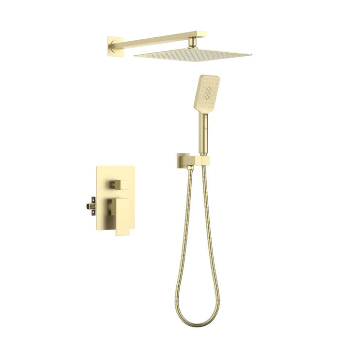 Quadra Pressure Balanced 2-Function Wall Mount Shower System with Rough-In Valve - CSF-4005 (CF)