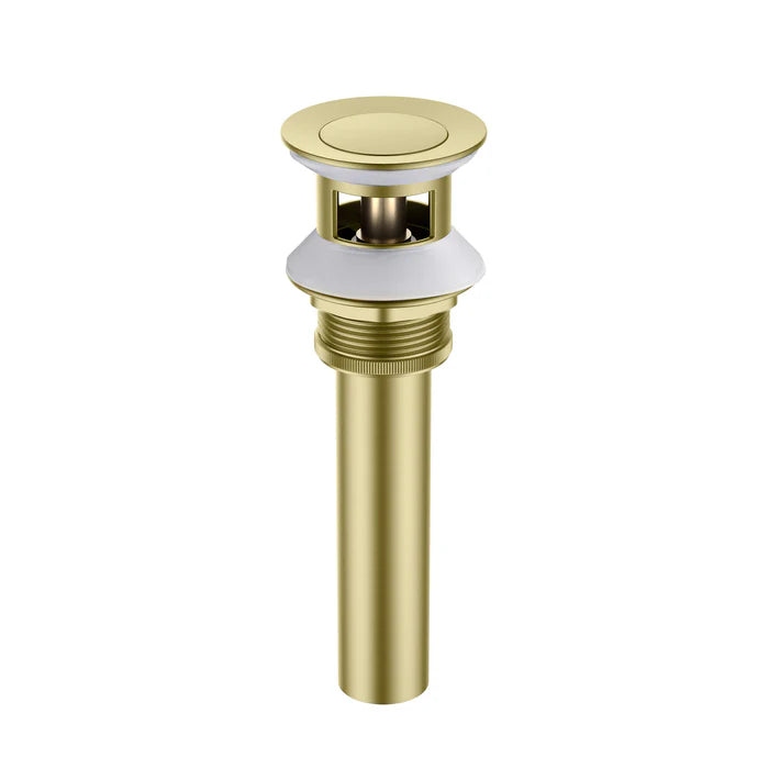 Bathroom Sink Pop Up Drain Stopper Small Cover with Overflow - PW-100 (CF)