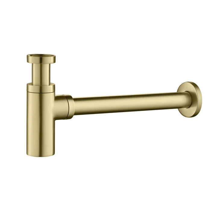 Bathroom Sink Decorative Round Bottle Trap - BT-101 (CF)