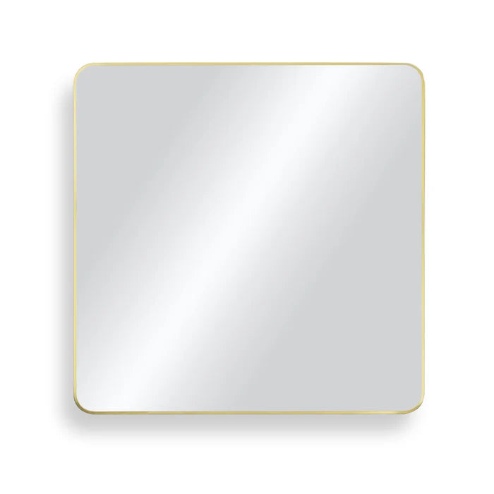 36" x 36" Shatterproof Wall Mount Metal Frame Mirror - FM2-3636 (CF)