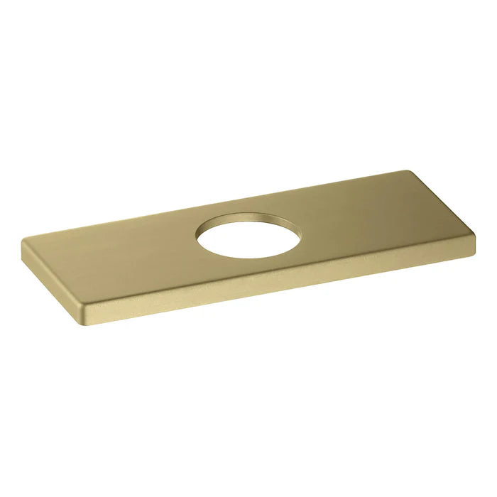 6 Inch Quadra Bathroom Faucet Hole Cover - FC-102 (CF)