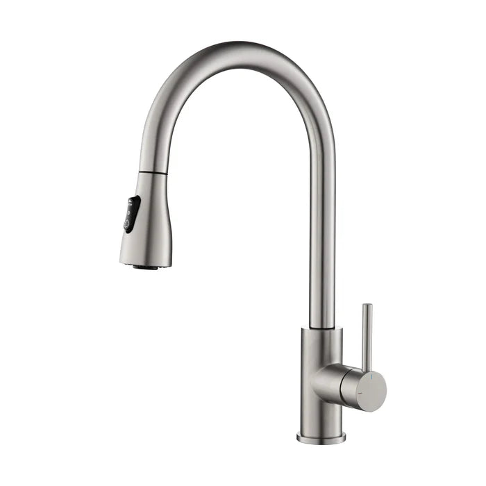 Value Collection - Single Handle Pull Down Kitchen Faucet - F102 (CF)