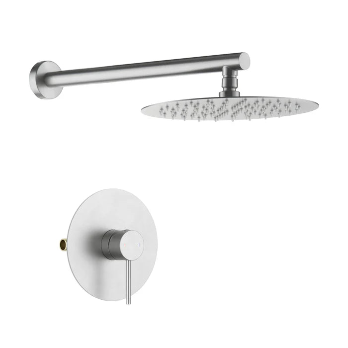 Halo Pressure Balanced Single Function Wall Mount Shower System with Rough-In Valve - CSF-4007 (CF)