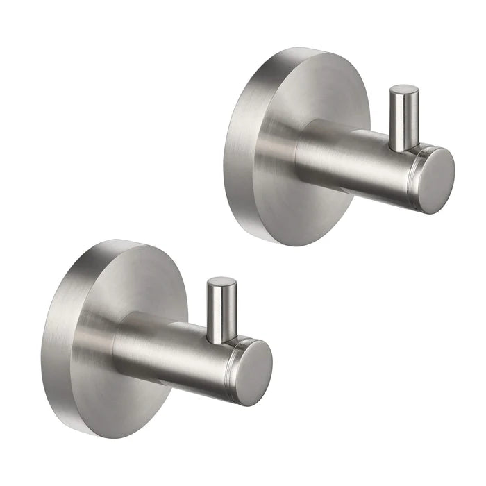 Halo Bathroom Towel & Robe Hook 2 Count - CBA-1401-2PC (CF)