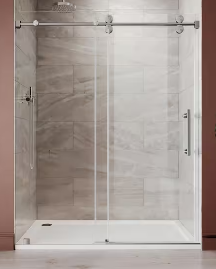 Unikoo Frameless Single Slide Shower Door UKS04