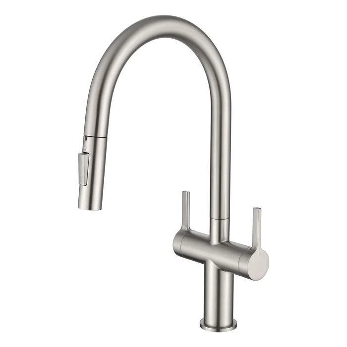 Neo Single Hole Two Handle Pull Down Kitchen Faucet - CKF-2020 (CF)