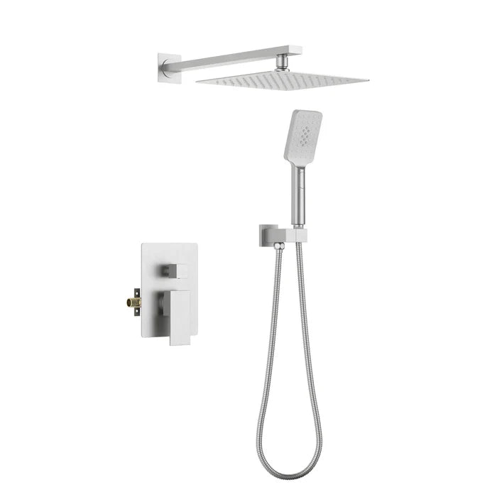 Quadra Pressure Balanced 2-Function Wall Mount Shower System with Rough-In Valve - CSF-4005 (CF)