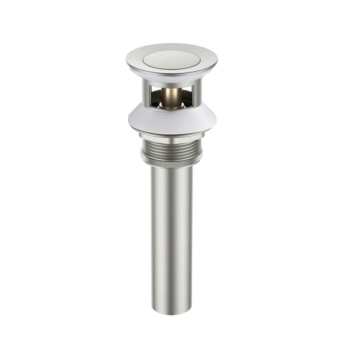Bathroom Sink Pop Up Drain Stopper Small Cover with Overflow - PW-100 (CF)