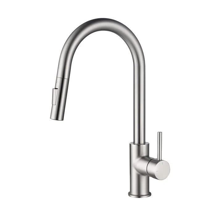Halo Single Handle Pull Down Kitchen Faucet - CKF-2013 (CF)