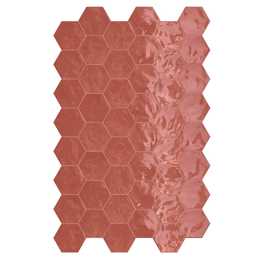 Hexa Aegean Blue Hex Mosaics (GST)