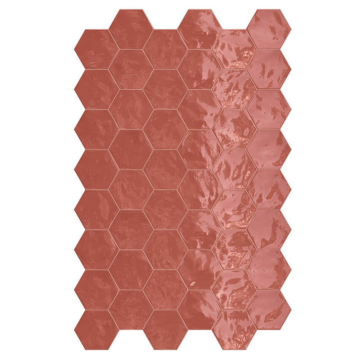 Hexa Aegean Blue Hex Mosaics (GST)
