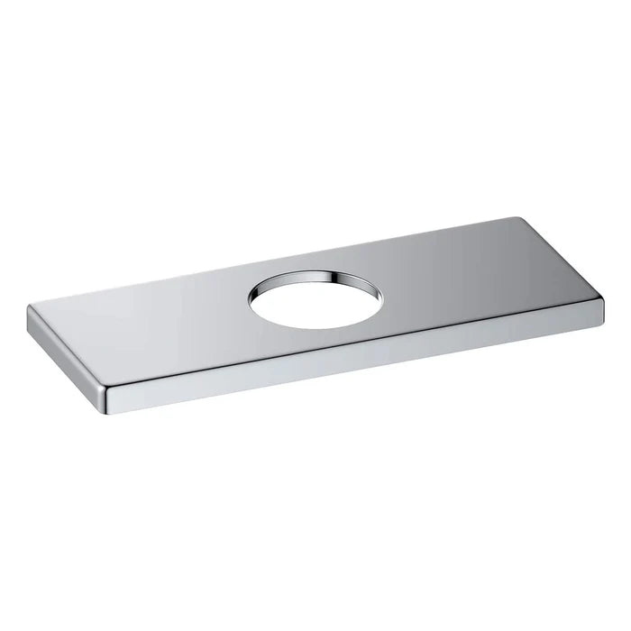 6 Inch Quadra Bathroom Faucet Hole Cover - FC-102 (CF)