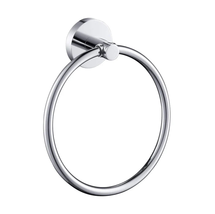 Halo Bathroom Towel Ring - CBA-1406 (CF)