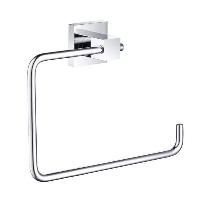 Quadra Bathroom Towel Ring - CBA-1506 (CF)