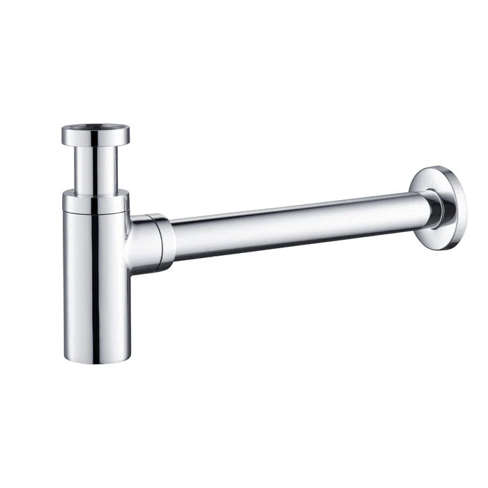 Bathroom Sink Decorative Round Bottle Trap - BT-101 (CF)