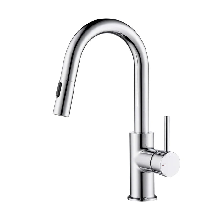 Halo Single Handle Pull Down Kitchen & Bar Sink Faucet - CKF-2011 (CF)