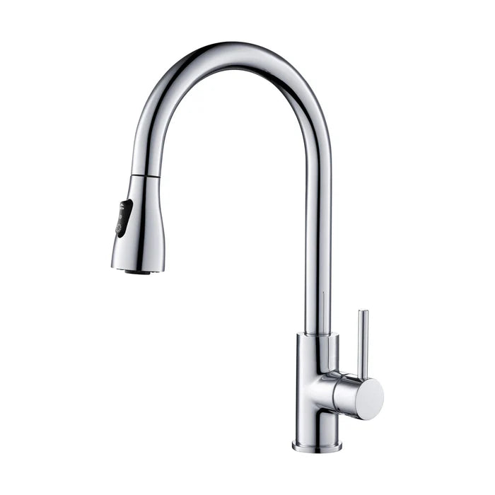 Value Collection - Single Handle Pull Down Kitchen Faucet - F102 (CF)