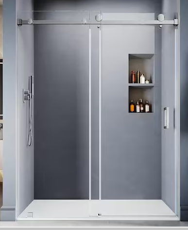 Unikoo Frameless Single Slide Shower Door UKS05