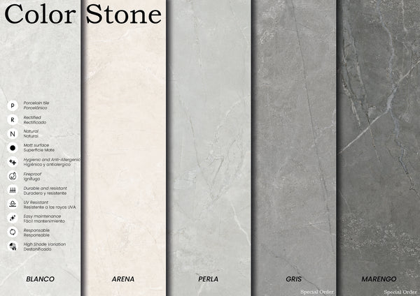 Ecotile  Color Stone Series